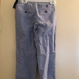 Boys pinstriped causal pants